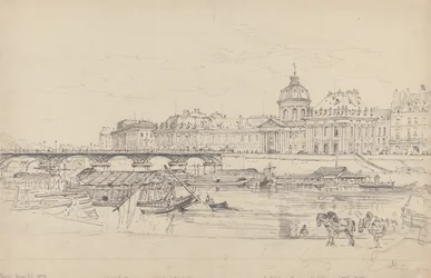 Myntverket, Pont des Arts och Institut de France, Paris