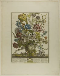Mars, från Tolv månader av blommor
