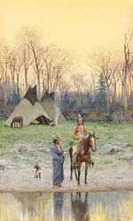 Indian till häst, 1899
