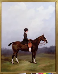 Lady Riding Sidosadel