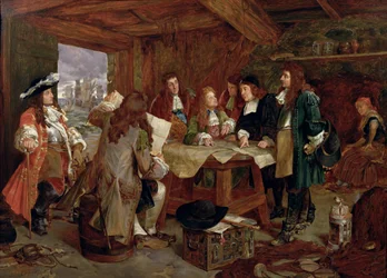 A Council of War - William, Prince of Orange och hans medhjälpare efter landning i Torbay, 5 november 1688