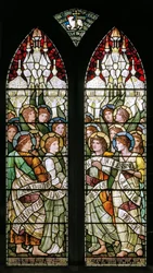 Bakewell, All Saints, Holiday Workshop, Henry Holiday, The Lamb Of God, 1893