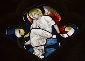 Quatrefoil Tracery Angel, 1882