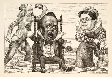 Så stor var hans rädsla att hans väst blev en vit pub. 1876.