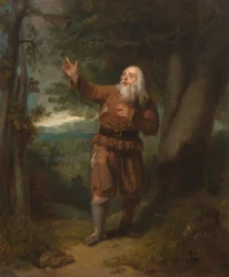 Herr Hackett i rollen som Rip Van Winkle