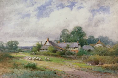 Hem från marknaden, A Bedfordshire Hamlet