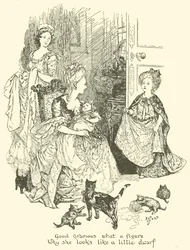 Good Gracious vilken figur varför hon ser ut som en liten dvärg