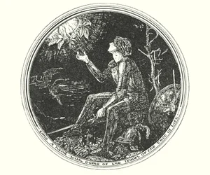 Illustration till The Pilgrim