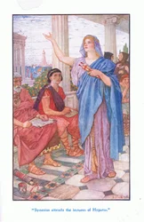 Synesius deltar i Hypatias föreläsningar, 1912