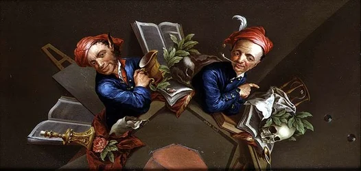En anamorfisk Vanitas