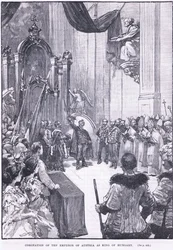 Kröningen av kejsaren av Österrike till kung av Ungern 1868 e.Kr.