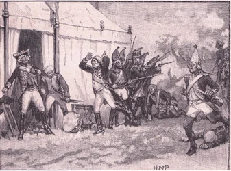 Överraskning för Fredrik i Hochkirch AD 1758