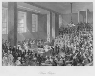 Kings College, c1841