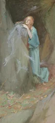 Studie för Pandora, 1902