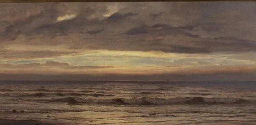 Stranden, kväll
