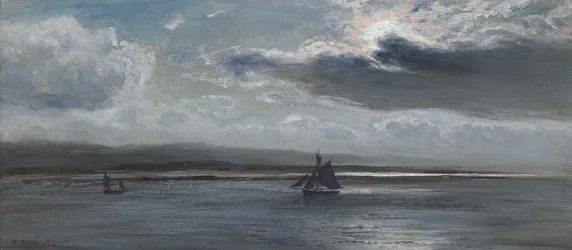 Traeth Mawr, månsken, 1872-73