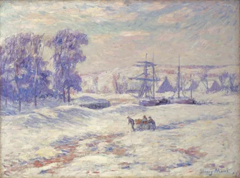 Snö i Quimper, 1909