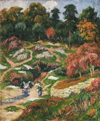 Tvätten i Doelan, Finistere; Le Levoir i Doelan, Finistere,