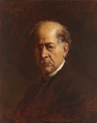 Henry Mosler självporträtt, 1907.
