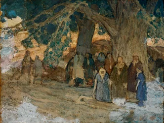 Han botade de sjuka