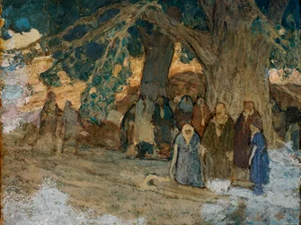 Han botade de sjuka, ca. 1930.