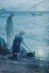 Moses i Bullrushes, 1921.