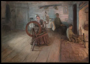 Spinning Vid eldljus