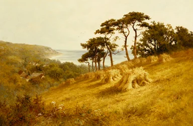 Harvest Time, Fairlight, Sussex,