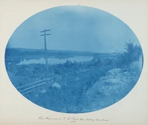 Från Wagon Road vid S. St. Paul, Minn. Ser nedströms
