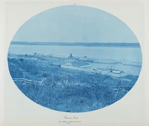 Guard Rock, Des Moines Rapids Canal L.W.,1885 (foto)