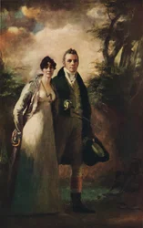 Herr och fru Robert Campbell från Kailzie, c1805, 1926