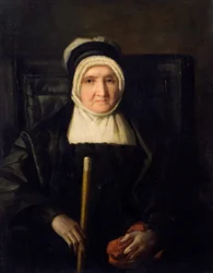 Mrs Bell of Goldilea (olja på duk)