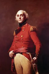 Porträtt av William Maxwell (1754-1837), Baronet of Calderwood, målning av Henry Raeburn (1756-1823)