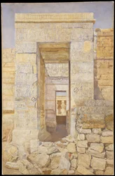 Östra ingången, Tiberius rum, Isis tempel, Philae