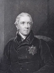 Sir Henry Halford, graverad av John Cochran (fl.1821-65)