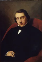 Porträtt av Ernest Renan 1823-1892, 1860.