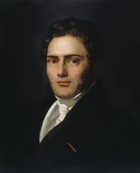 Porträtt av Saint-Amand Bazard 1791-1832, 1821.