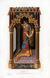 Edvard III, c1355, 1843.