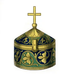 Pyx, 1100-talet, 1843.