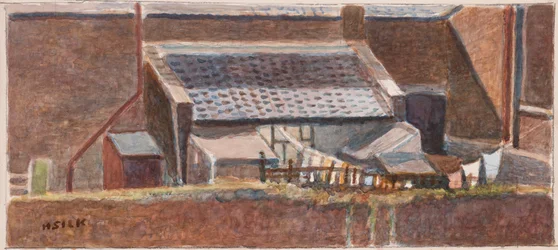 Rounton Road lean-to, ca 1930