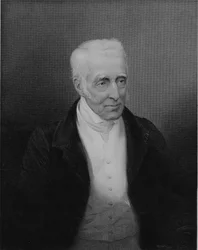 Porträtt av Arthur Wellesley (1769-1852) hertig av Wellington, graverad av Abraham Solomon (1824-62) 1845 (gravyr)