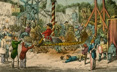 Mr. Jorrocks tar en tur på Fête at St. Cloud, 1838