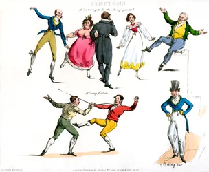 Symtom på att vara road, 1822.