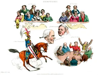 Symtom på att vara road, 1822.