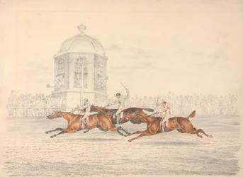 St. Leger, Doncaster: målgången