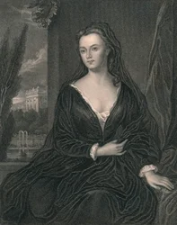 Sarah Jennings, hertiginna av Marlborough, början av mitten av 1800-talet.