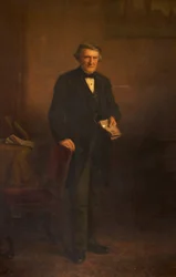 Porträtt av Abel Heywood