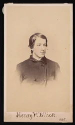 Porträtt av Henry Wood Elliott 1846-1930, 1865