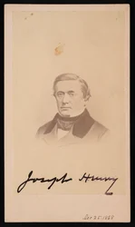 Porträtt av Joseph Henry 1797-1878, 1868.