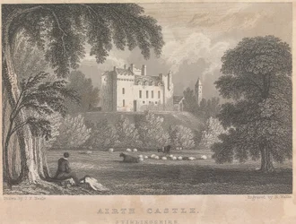 Airth Castle, Stirlingshire; sida 4 (volym ett)